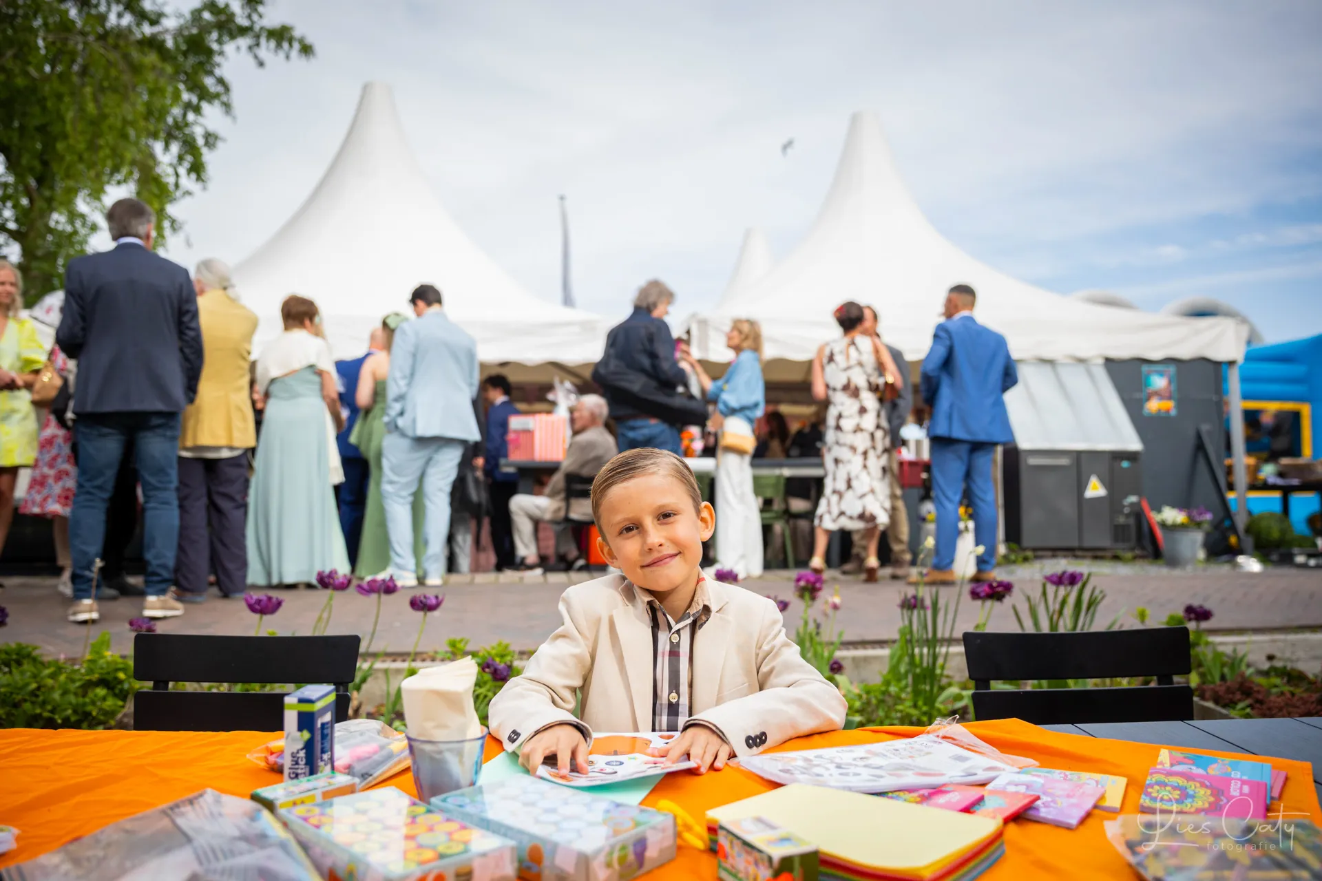 Een bruiloft op een eiland. -  Marscha & Michel foto