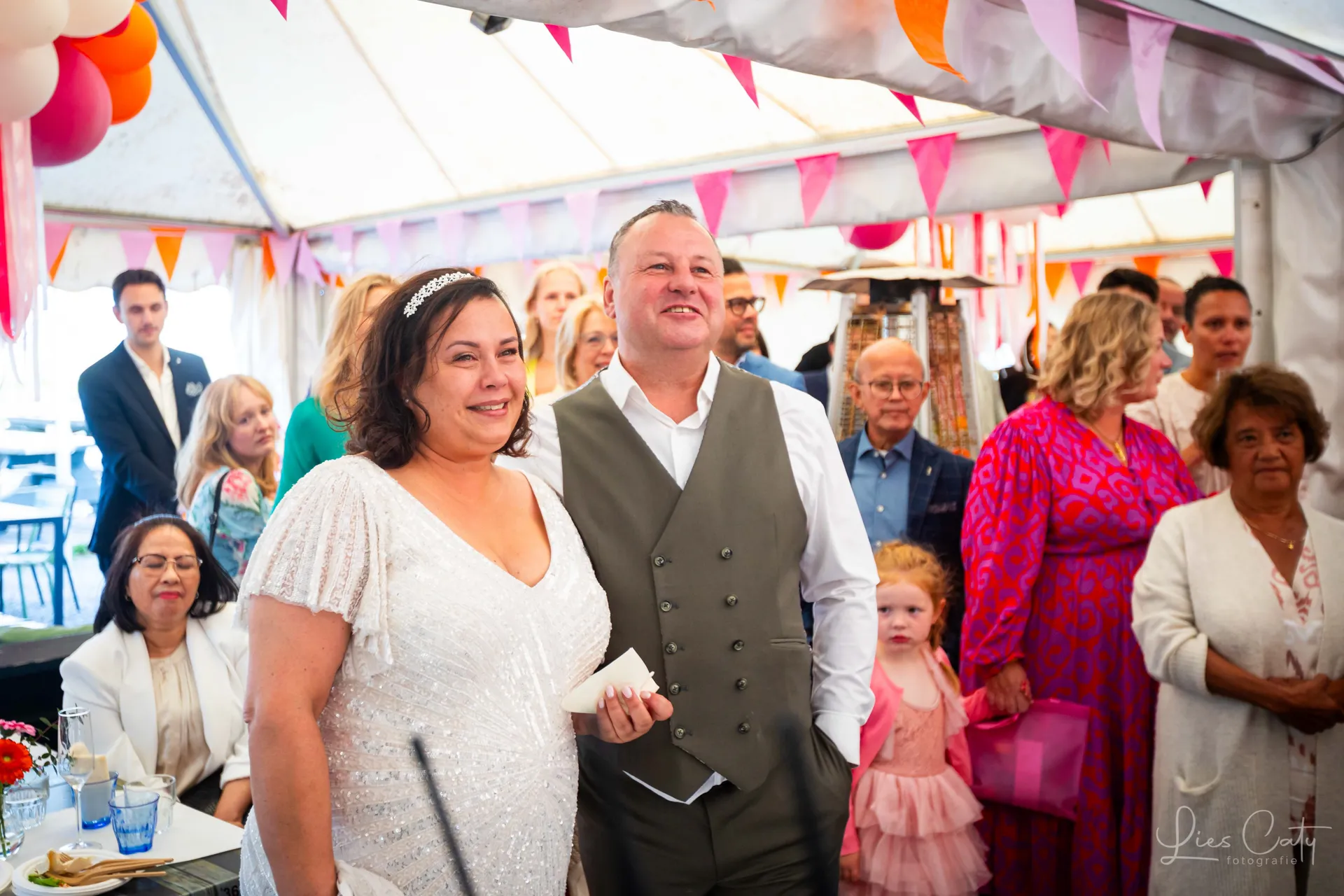 Een bruiloft op een eiland. -  Marscha & Michel foto