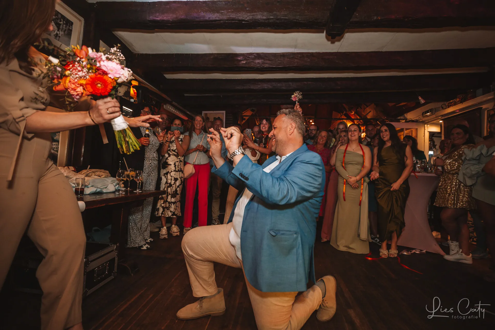 Een bruiloft op een eiland. -  Marscha & Michel foto