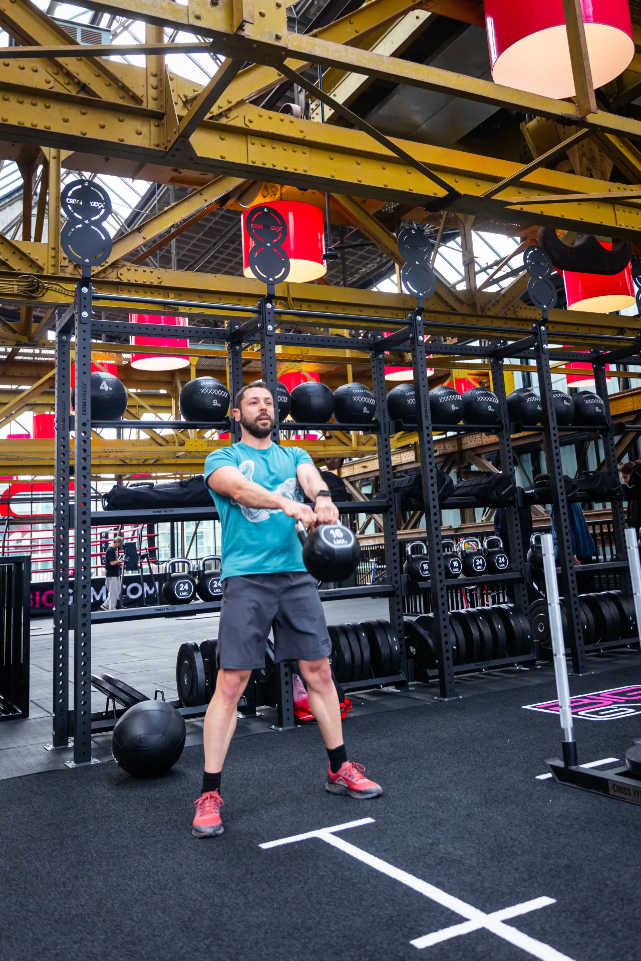 Big Gym opening Amsterdam Werkspoor hal foto