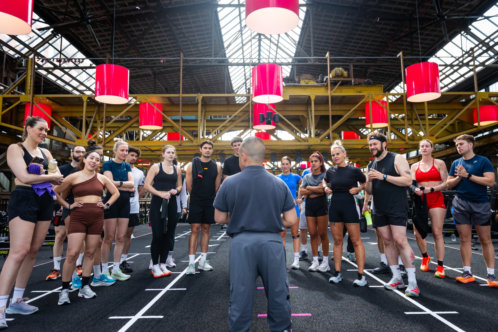 Big Gym opening Amsterdam Werkspoor hal foto