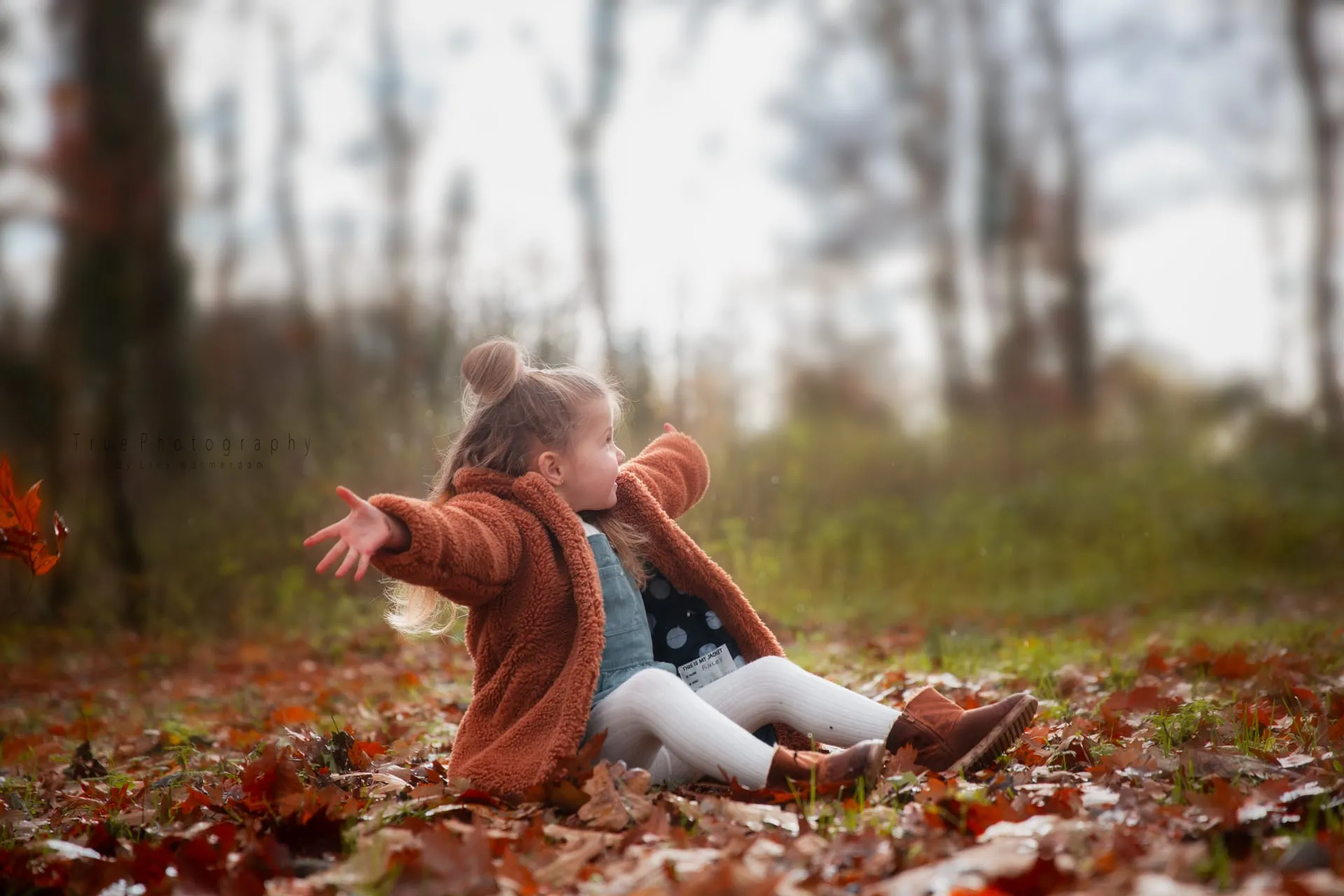 Herfst shoot met Finley foto