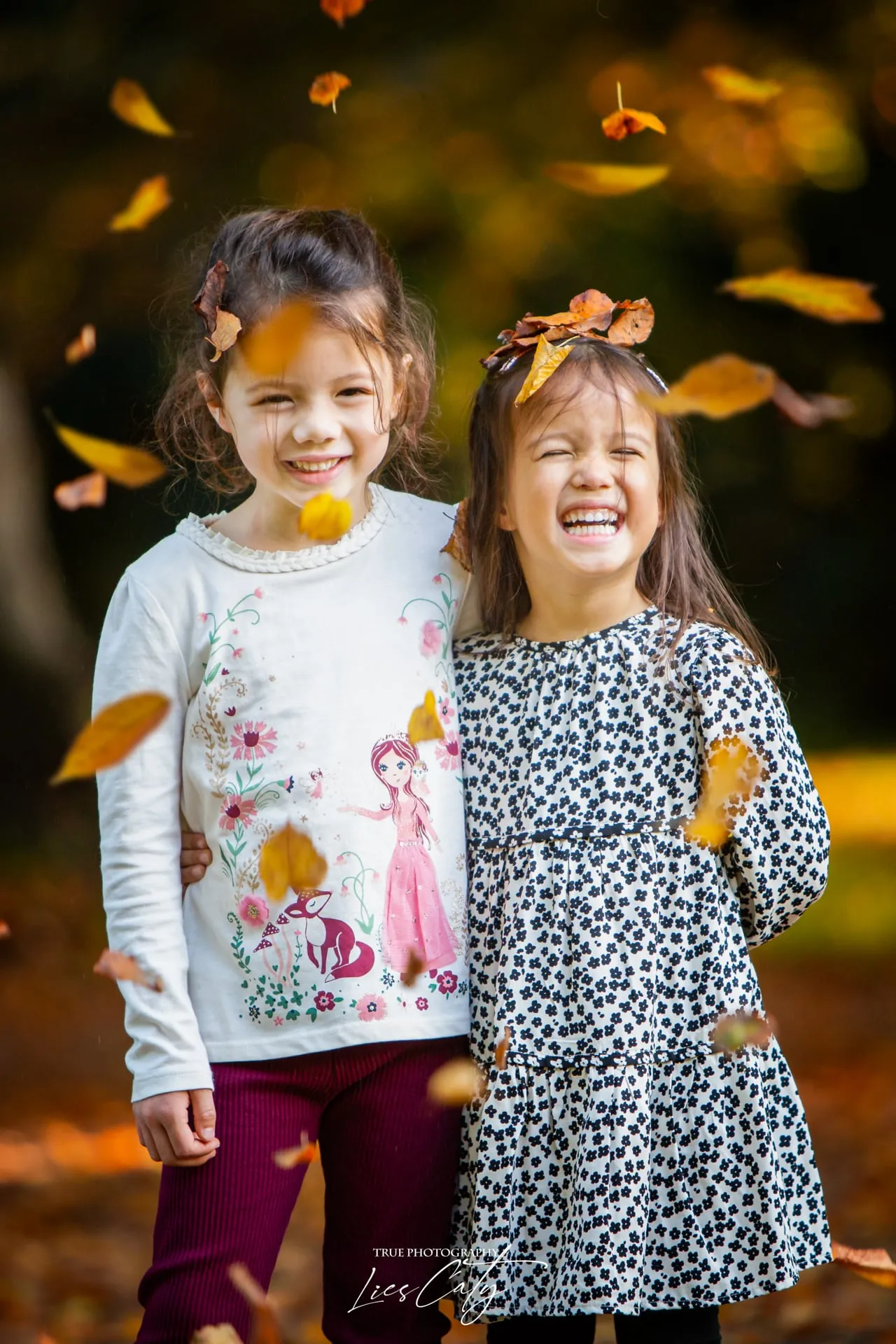 Stoere Elise en lieve Zoe  foto