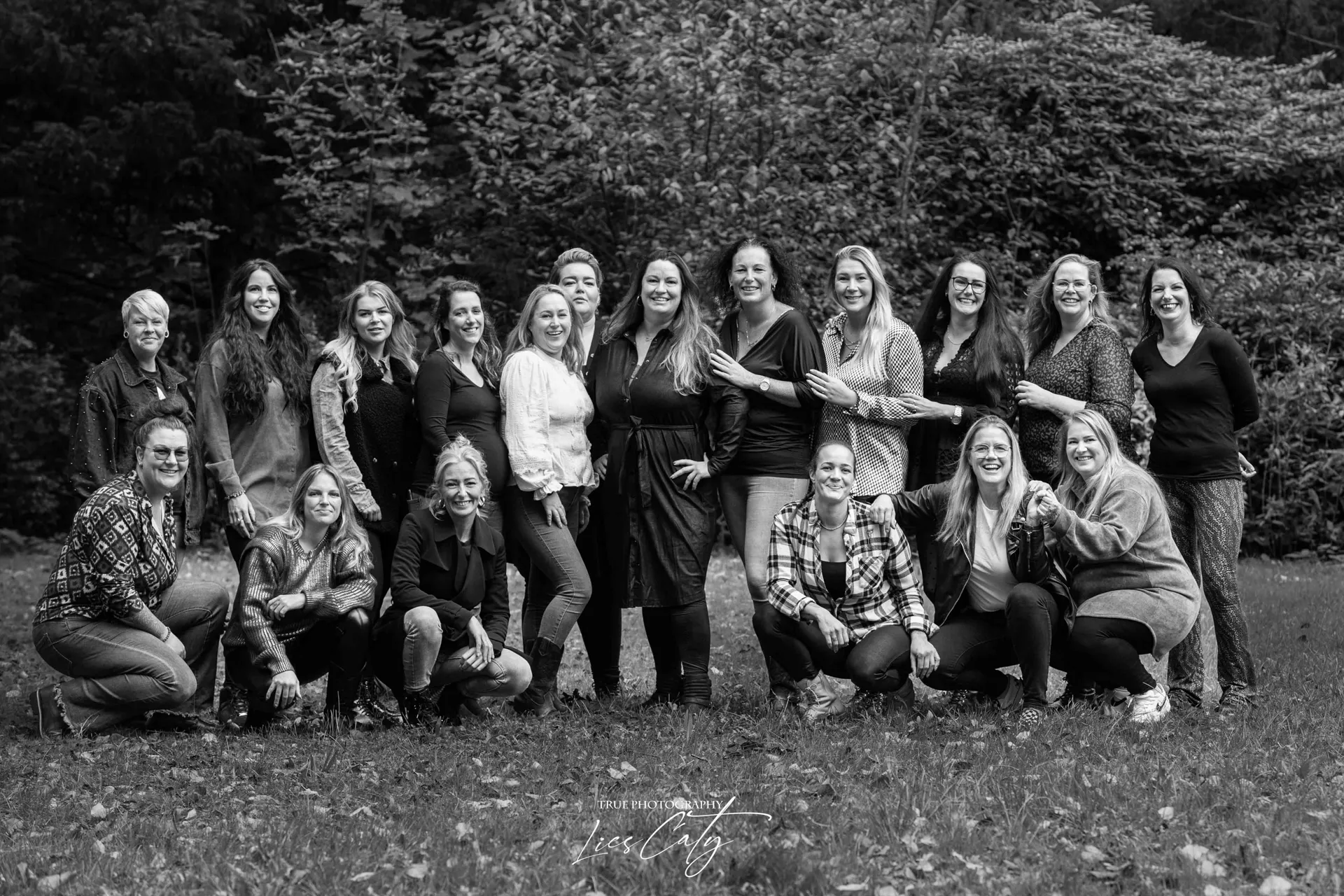Een gezelligere shoot kan je niet wensen op een dag! foto