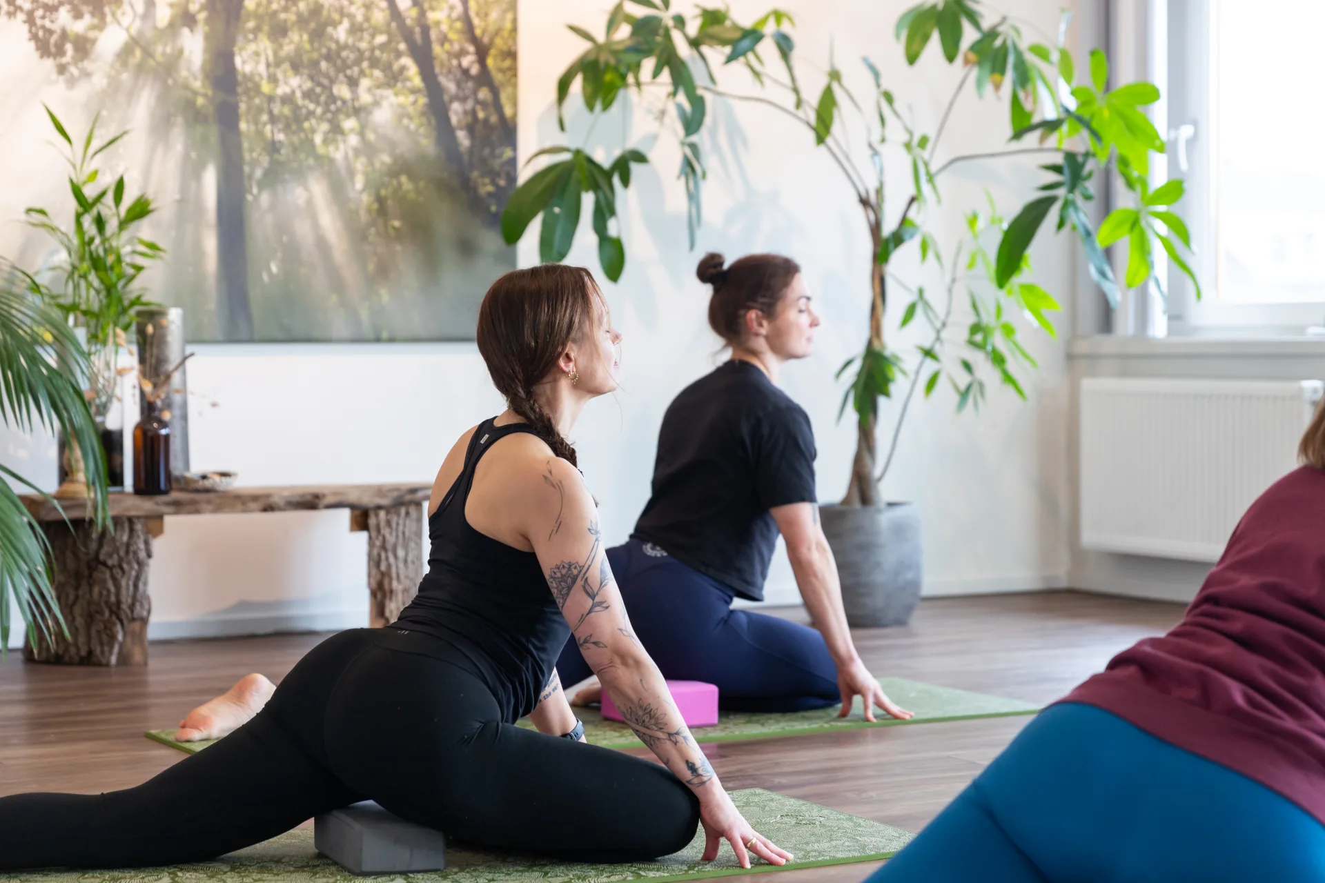 Fotografie bij Yoga Studio Flex Your Mind. Een dag vol rust, verbinding en beweging foto