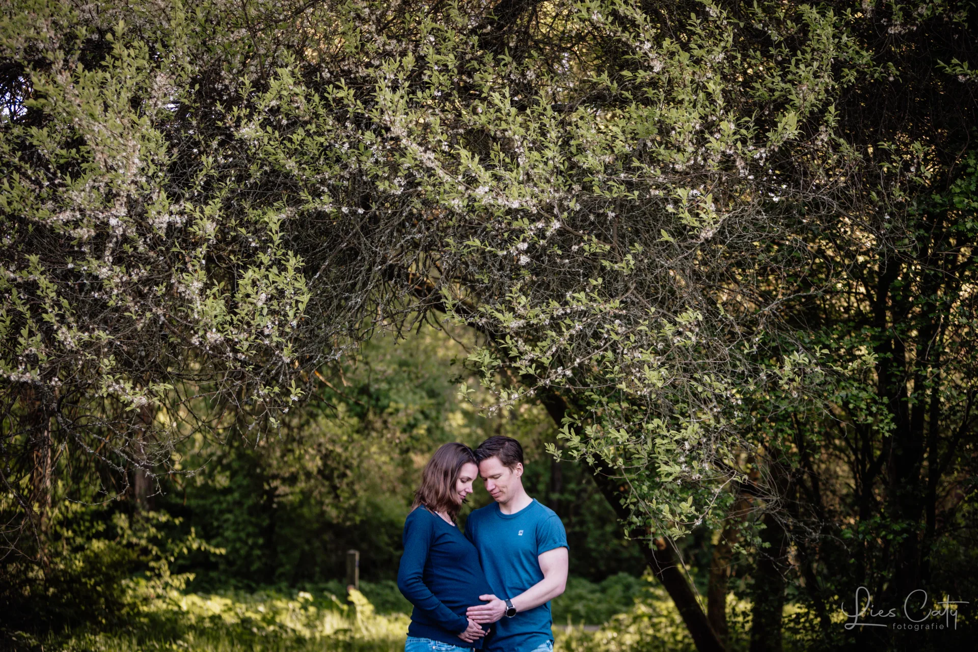 Zwangerschapshoot Kelly en Menno in Hargen en Alkmaar foto