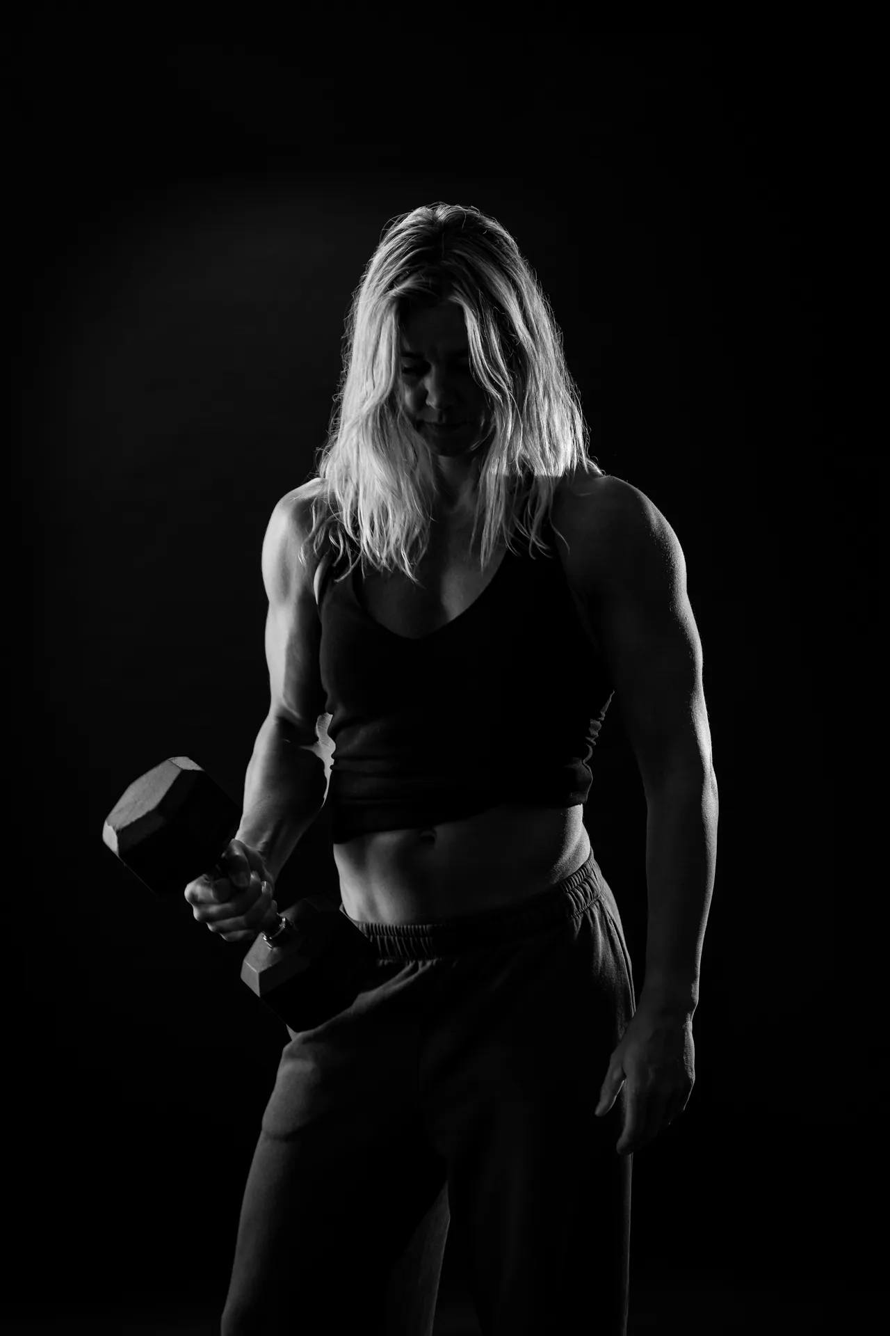 Kracht. Focus. Resultaat. foto